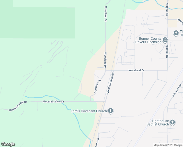 map of restaurants, bars, coffee shops, grocery stores, and more near 179 Leisure Lane in Sandpoint