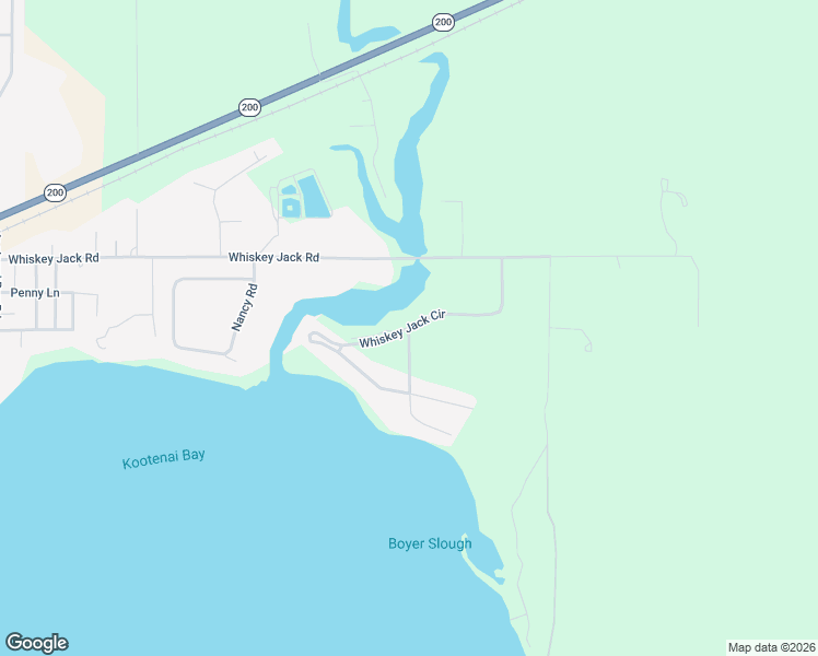 map of restaurants, bars, coffee shops, grocery stores, and more near 35-245 Whiskey Jack Cir in Sandpoint
