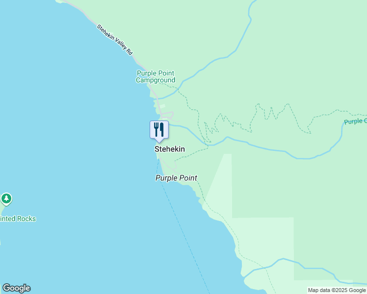 map of restaurants, bars, coffee shops, grocery stores, and more near in Stehekin