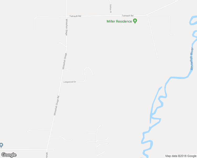 map of restaurants, bars, coffee shops, grocery stores, and more near 3509 Longwood Drive in Kalispell