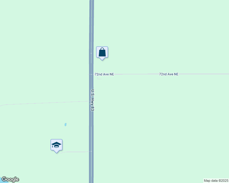 map of restaurants, bars, coffee shops, grocery stores, and more near 200 72nd Avenue Northeast in Minot