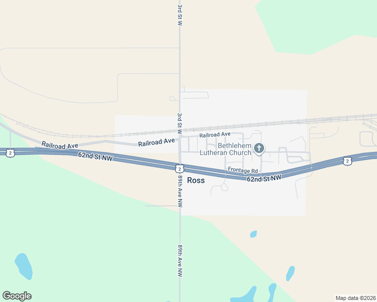 map of restaurants, bars, coffee shops, grocery stores, and more near 9151 62nd Street Northwest in Ross