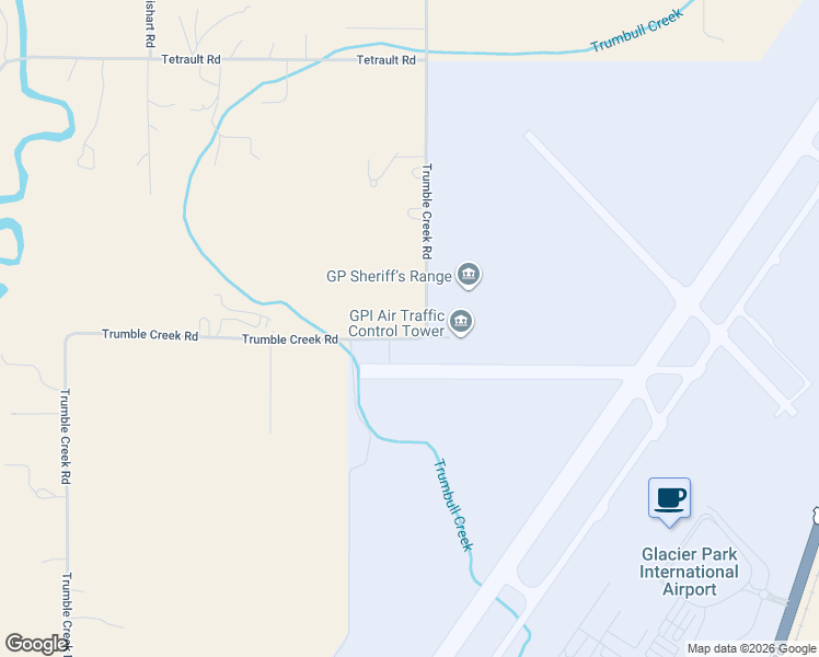 map of restaurants, bars, coffee shops, grocery stores, and more near 2600 Trumble Creek Road in Kalispell