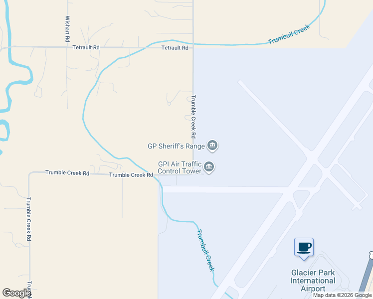 map of restaurants, bars, coffee shops, grocery stores, and more near 2600-2658 Trumble Creek Road in Kalispell