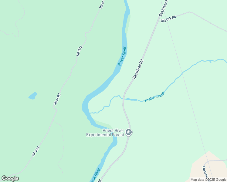 map of restaurants, bars, coffee shops, grocery stores, and more near 536-622 East River Road in Priest River