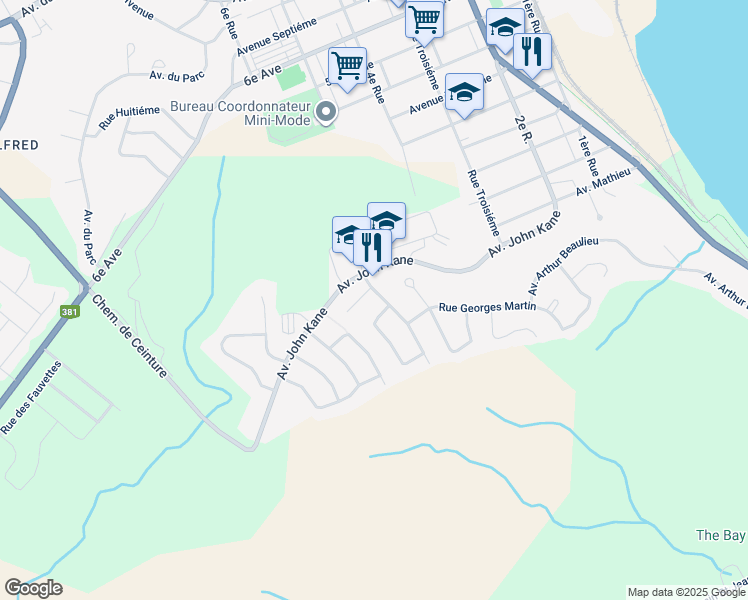 1213 Rue Adélard Grenon, Saguenay QC Walk Score