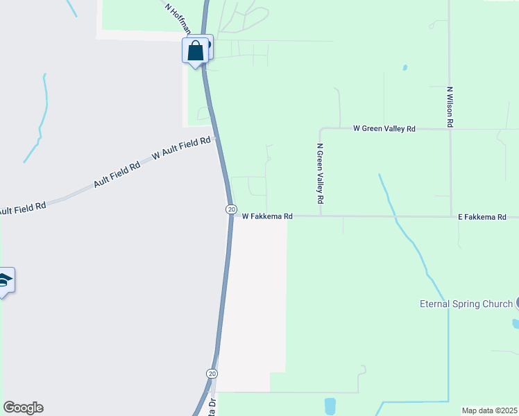 map of restaurants, bars, coffee shops, grocery stores, and more near 3208 Whitney Drive in Oak Harbor