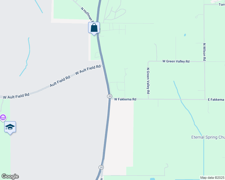 map of restaurants, bars, coffee shops, grocery stores, and more near 3224 North State Street in Oak Harbor