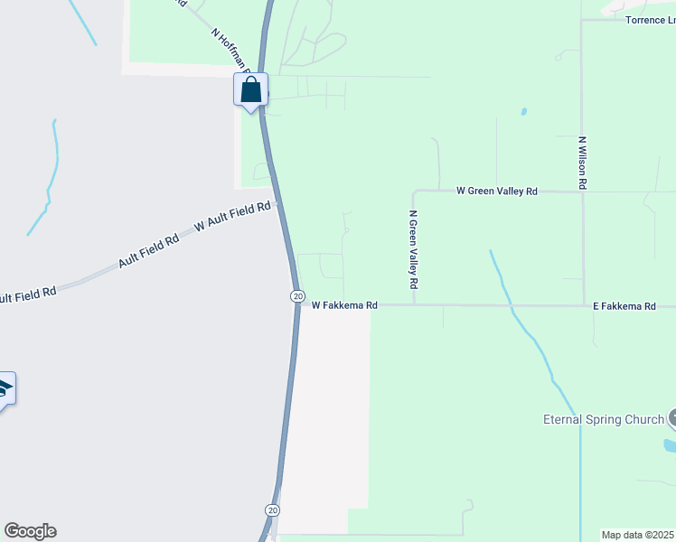 map of restaurants, bars, coffee shops, grocery stores, and more near 3229 Whitney Drive in Oak Harbor