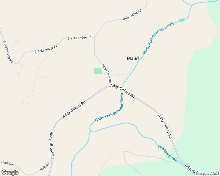 map of restaurants, bars, coffee shops, grocery stores, and more near Daisy Mine Road in Rice