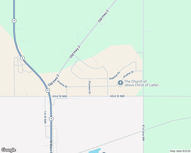 map of restaurants, bars, coffee shops, grocery stores, and more near 242 Noma Drive in Stanley