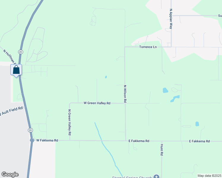 map of restaurants, bars, coffee shops, grocery stores, and more near 33 West 3350th North in Oak Harbor