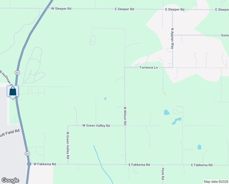 map of restaurants, bars, coffee shops, grocery stores, and more near 3419 North Wilson Road in Oak Harbor