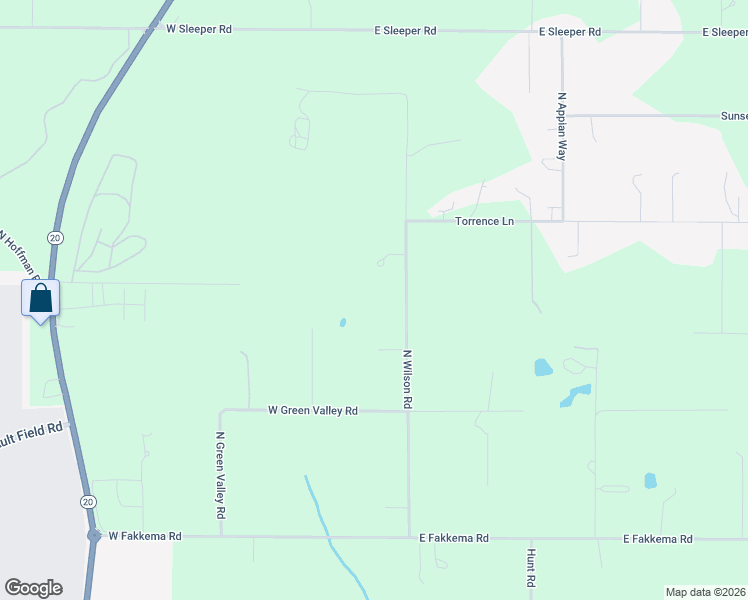 map of restaurants, bars, coffee shops, grocery stores, and more near 3419 North Wilson Road in Oak Harbor