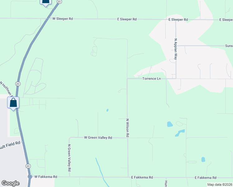map of restaurants, bars, coffee shops, grocery stores, and more near 3419 North Wilson Road in Oak Harbor