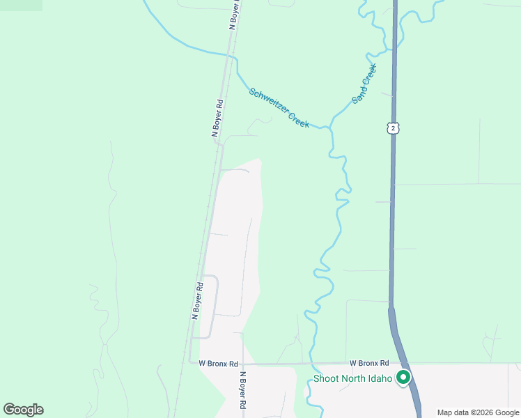 map of restaurants, bars, coffee shops, grocery stores, and more near 465 Park Lane in Sandpoint