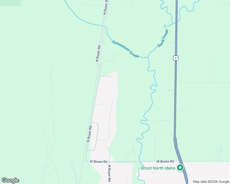 map of restaurants, bars, coffee shops, grocery stores, and more near 465 Park Lane in Sandpoint