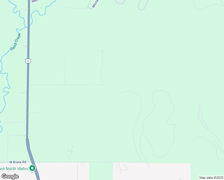 map of restaurants, bars, coffee shops, grocery stores, and more near 664 East Llama Lane in Sandpoint