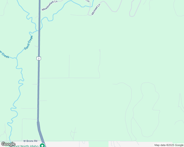 map of restaurants, bars, coffee shops, grocery stores, and more near 664 East Llama Lane in Sandpoint