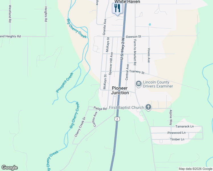 map of restaurants, bars, coffee shops, grocery stores, and more near 93-99 Bowkers Road in Libby