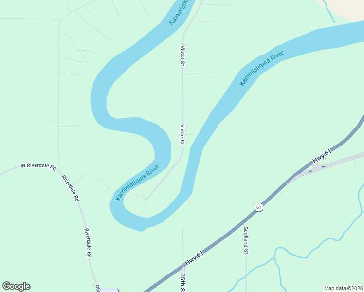 map of restaurants, bars, coffee shops, grocery stores, and more near 1137 Victor Street in Thunder Bay