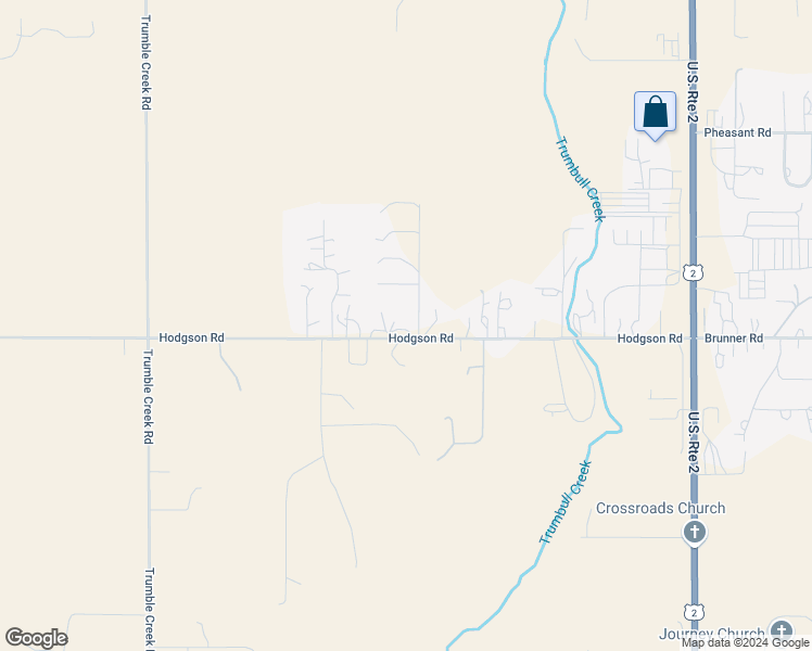 map of restaurants, bars, coffee shops, grocery stores, and more near 1000 Strong Lane in Columbia Falls