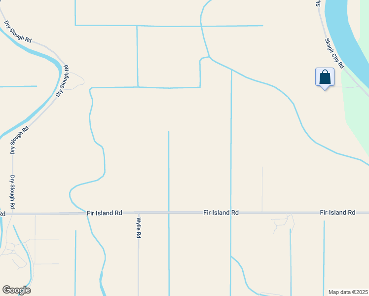 map of restaurants, bars, coffee shops, grocery stores, and more near 17317 Fir Island Road in Mount Vernon