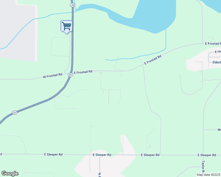 map of restaurants, bars, coffee shops, grocery stores, and more near 154 East 3750th North in Oak Harbor