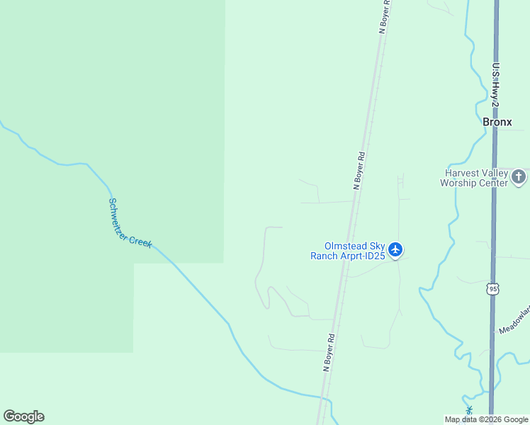 map of restaurants, bars, coffee shops, grocery stores, and more near 466 Rincon Drive in Sandpoint