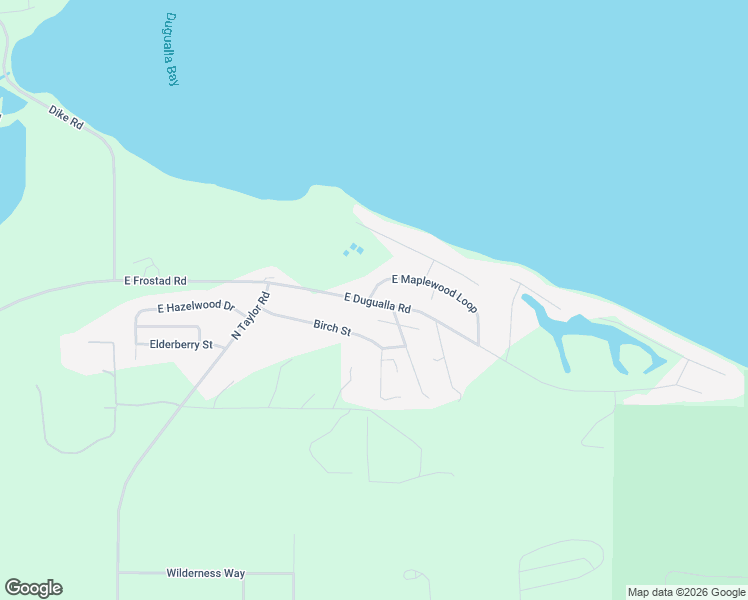 map of restaurants, bars, coffee shops, grocery stores, and more near 613 East Maplewood Loop in Oak Harbor