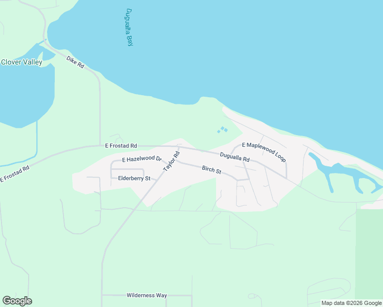 map of restaurants, bars, coffee shops, grocery stores, and more near 542 Dugualla Road in Oak Harbor