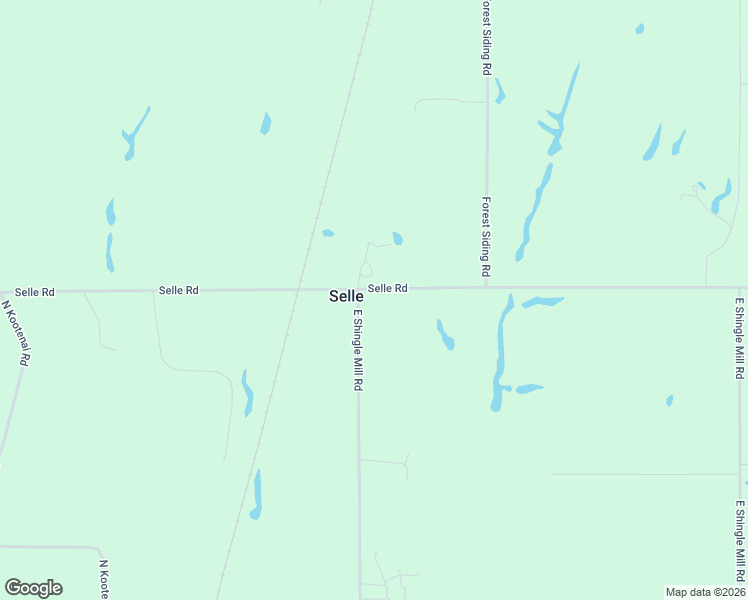 map of restaurants, bars, coffee shops, grocery stores, and more near 2698 Selle Road in Sandpoint