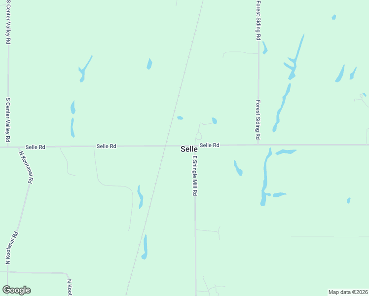 map of restaurants, bars, coffee shops, grocery stores, and more near 2634 Selle Road in Sandpoint