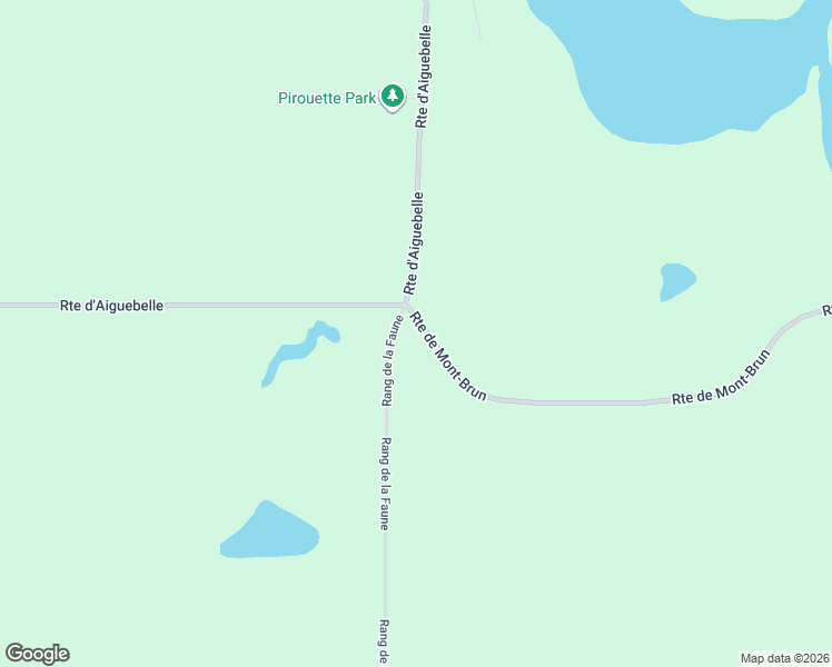 map of restaurants, bars, coffee shops, grocery stores, and more near 10027 Route de Mont-Brun in Rouyn-Noranda