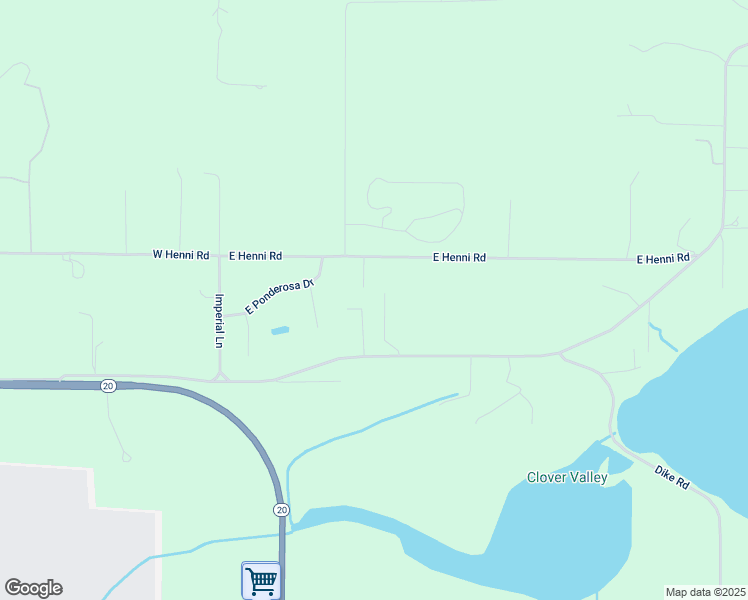 map of restaurants, bars, coffee shops, grocery stores, and more near 4153 Kimberly Way in Oak Harbor