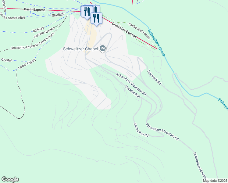 map of restaurants, bars, coffee shops, grocery stores, and more near 52 Flurry Court in Sandpoint