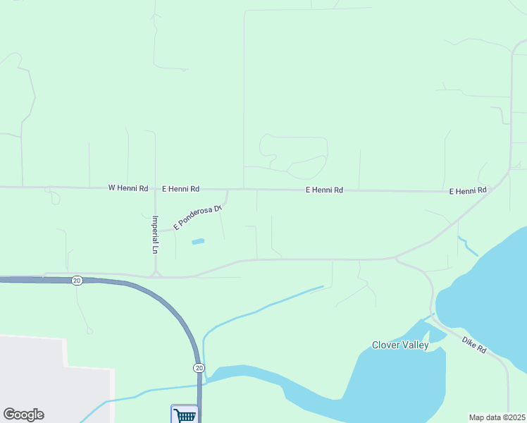 map of restaurants, bars, coffee shops, grocery stores, and more near 112 West Henni Road in Oak Harbor