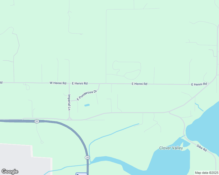map of restaurants, bars, coffee shops, grocery stores, and more near 112 East Henni Road in Oak Harbor