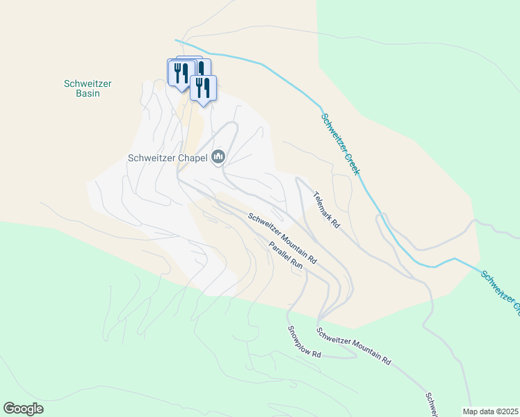 map of restaurants, bars, coffee shops, grocery stores, and more near 09 Northwest Passage in Sandpoint