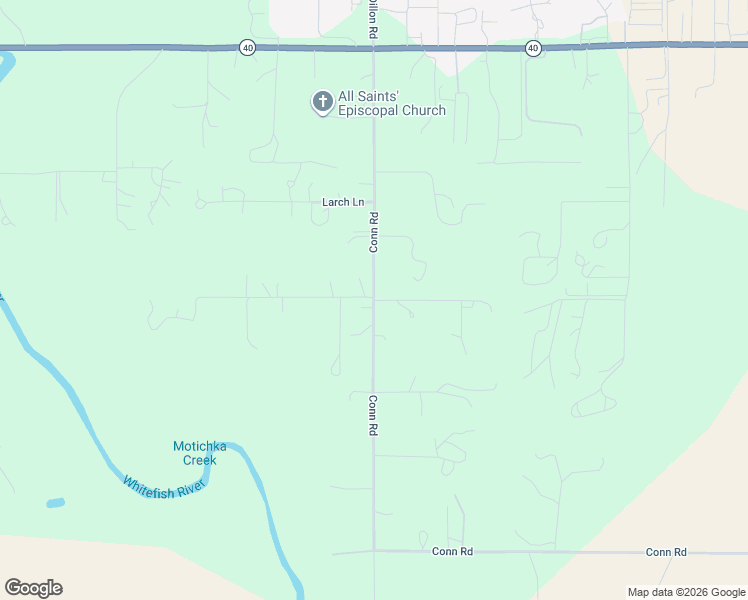 map of restaurants, bars, coffee shops, grocery stores, and more near 1947 Conn Rd in Columbia Falls