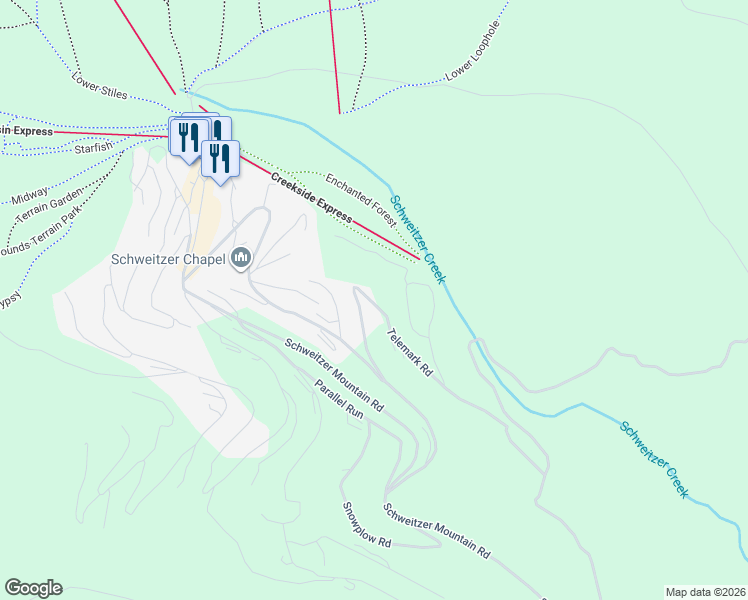 map of restaurants, bars, coffee shops, grocery stores, and more near 463 Telemark Road in Sandpoint