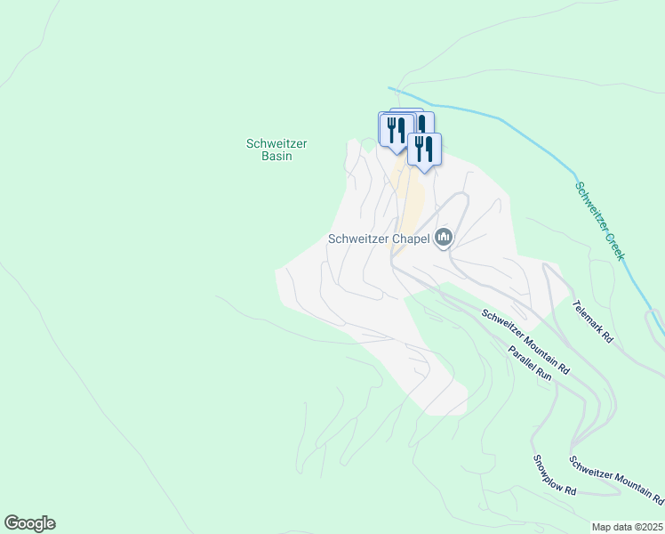 map of restaurants, bars, coffee shops, grocery stores, and more near 32 Crystal Run Road in Sandpoint