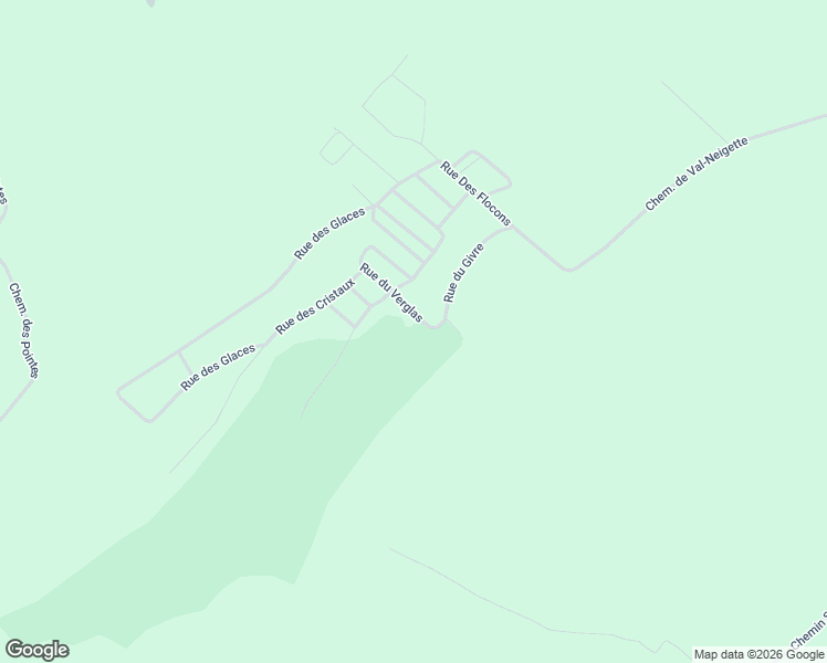 map of restaurants, bars, coffee shops, grocery stores, and more near 3 Rue du Verglas in Rimouski