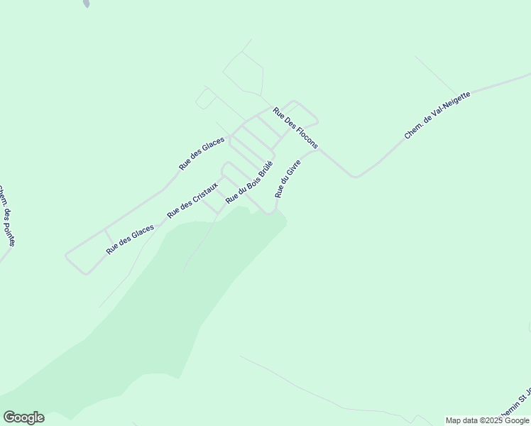 map of restaurants, bars, coffee shops, grocery stores, and more near 3 Rue du Verglas in Rimouski