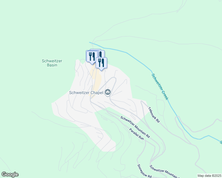 map of restaurants, bars, coffee shops, grocery stores, and more near 108 Northwest Passage in Sandpoint