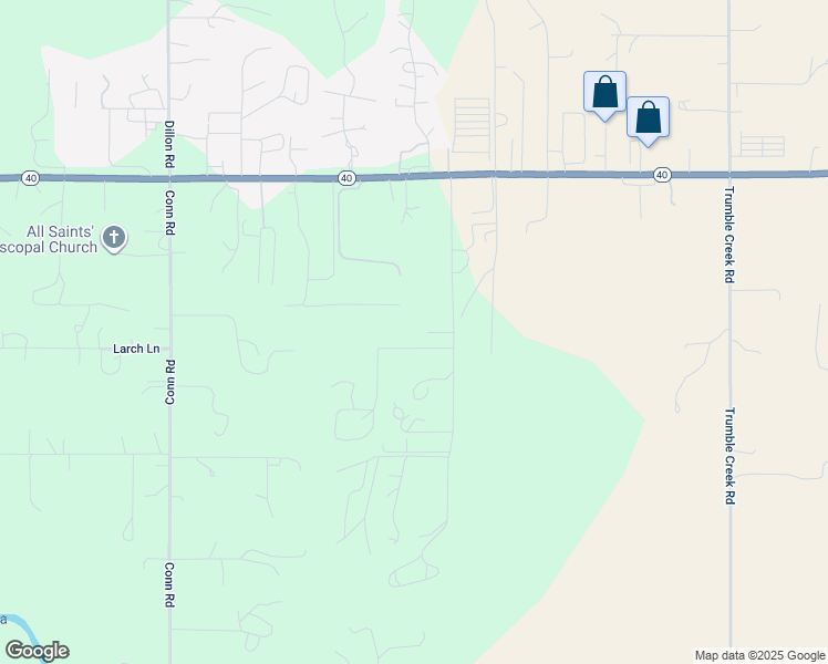 map of restaurants, bars, coffee shops, grocery stores, and more near 259-299 Kinnikinnick Lane in Columbia Falls
