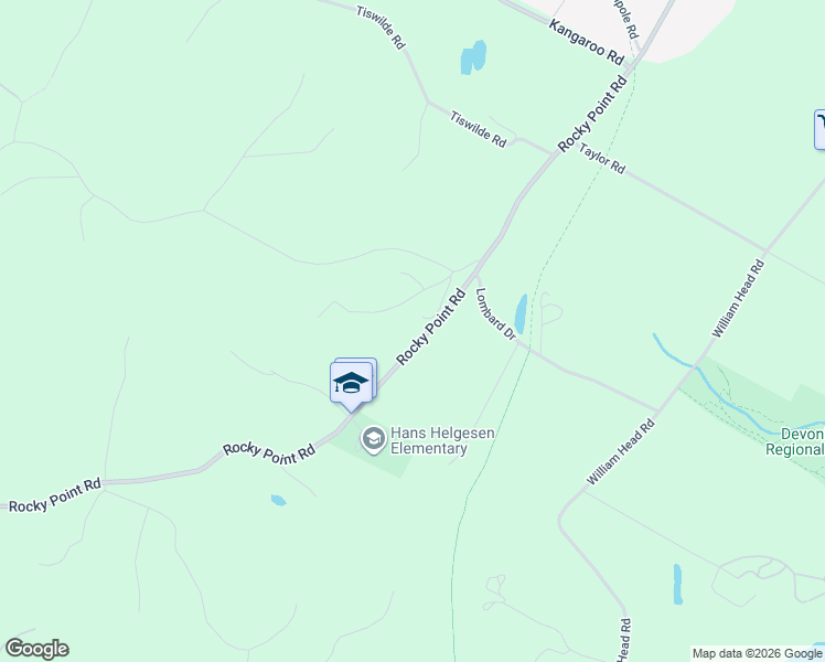 map of restaurants, bars, coffee shops, grocery stores, and more near 4930 Mathews Road in Victoria