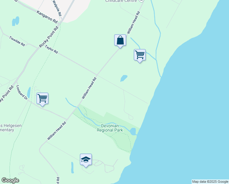 map of restaurants, bars, coffee shops, grocery stores, and more near 558 Taylor Road in Victoria