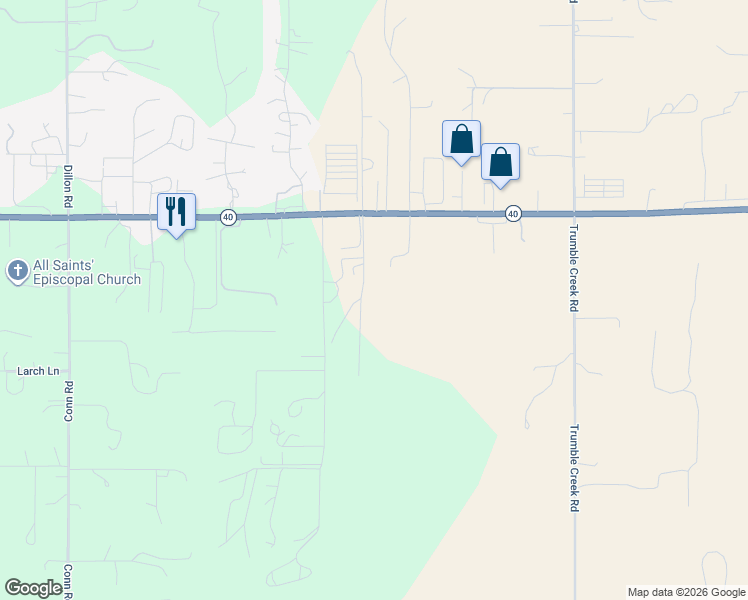 map of restaurants, bars, coffee shops, grocery stores, and more near 101-165 Reeds Lane in Columbia Falls