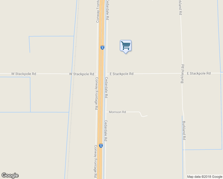 map of restaurants, bars, coffee shops, grocery stores, and more near 19083 Cedardale Road in Mount Vernon
